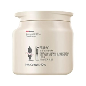 エッセンシャルオイル配合ヘアマスク　乾燥してパサついた髪に深く栄養を与える　17.6オンス