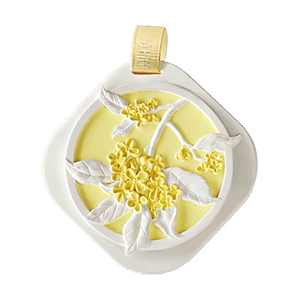 Seasonal Fragrance Tag Blooming Osmanthus 2.12oz 【Imported Fragrance】【Plaster Fragrance Tag】