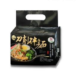 [台湾直邮]金鸡牌 刀削面 油葱风味 456g  4入
