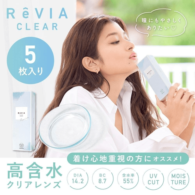 Premium Clear 1day 5PCS