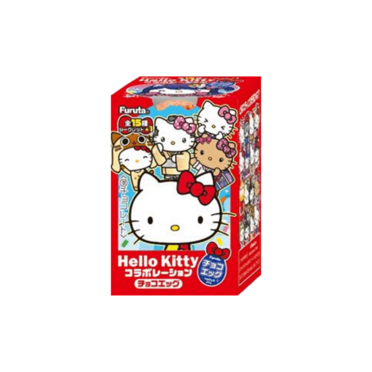 日本直邮】 日本FURUTA 古田期间限定sanrio联名款hellokitty巧克力蛋盲