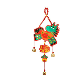 New Year Decorative Pendants, Entrance Hall Pendants, Good Things Happen, 20*51cm*1 Piece