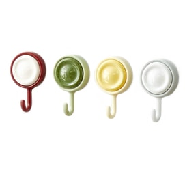 Adhesive Hooks for Kitchen and Bathroom 4PCS