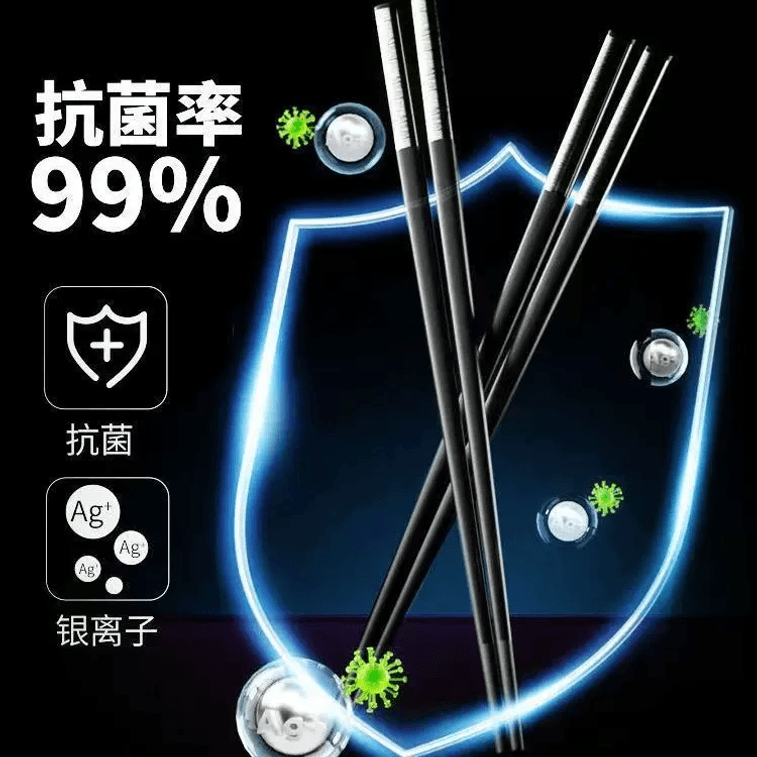A Simple And Portable Three-piece Set Of 304 Stainless Steel Tableware, Including A Spoon And Chopstick Box, 1 Set 3