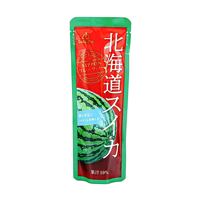 北海道スイカシャーベット 2.8oz【果汁10%】【シャーベット冷凍】