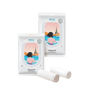  蓓安适 一次性女士内裤 白色3条装 L 适合【90-110斤】纯棉三角免洗