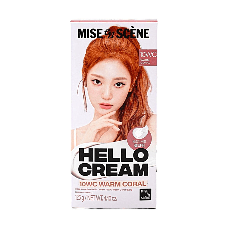 헬로 크림 헤어 다이 헤어 컬러 2.11온스 #10WC 웜 코럴【에스파, 닝닝】 4