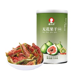  Top-Selling Green Peel Fig Dry 118g – Naturally Tree-Ripened (9/10 Maturity), Additive-Free, Weihai Specialty, Rich Progesterone (59.6mg/100g), Packed with Minerals & Fiber
