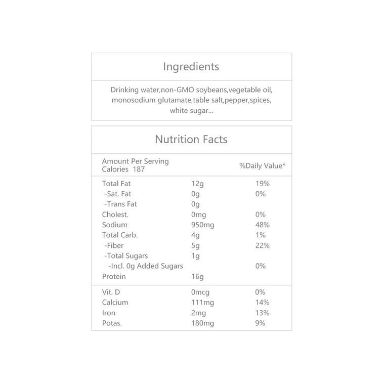 HUAWEN スパイシー豆腐スナック スパイシー味 108g 9