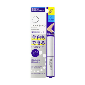 [일본 직배송] 다이이치산쿄 메디케이티드 UV 컨실러 2.5g. 컨실러 파우더와 블렌딩이 쉬운 오프화이트 컬러가 함유되어 잡티와 고르지 않은 피부톤을 자연스럽게 커버해줍니다.