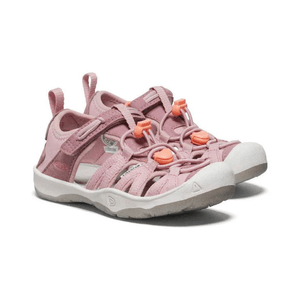 KEEN Kids Moxie Lightweight Sandal - Nostalgia Rose/Papaya Punch US J4