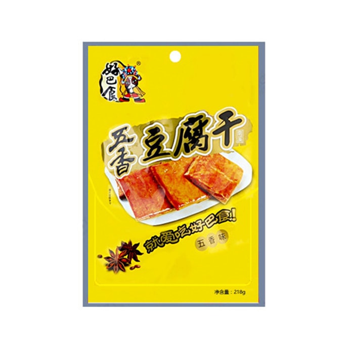 徽記 好巴食 豆腐乾 五香口味 218g 謝娜代言