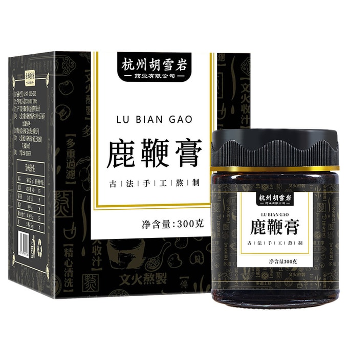 Deer Whip Cream Zhuang Yang And Essence Tonifying Kidney And Body Tonifying Qi And Blood 300G/ Can