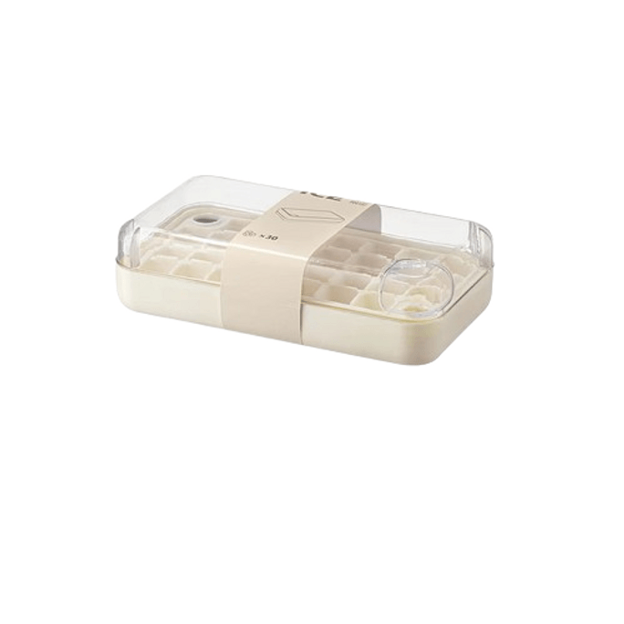 Ice Cube Molds Food Grade Press Ice Compartment For Home Use Frost Snow White Single Layer 30 Compartment