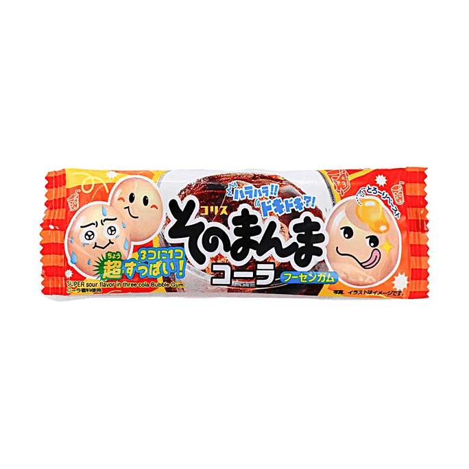 Coris Super Sour Bubble Gum そのまんまコーラ 0.5 oz.