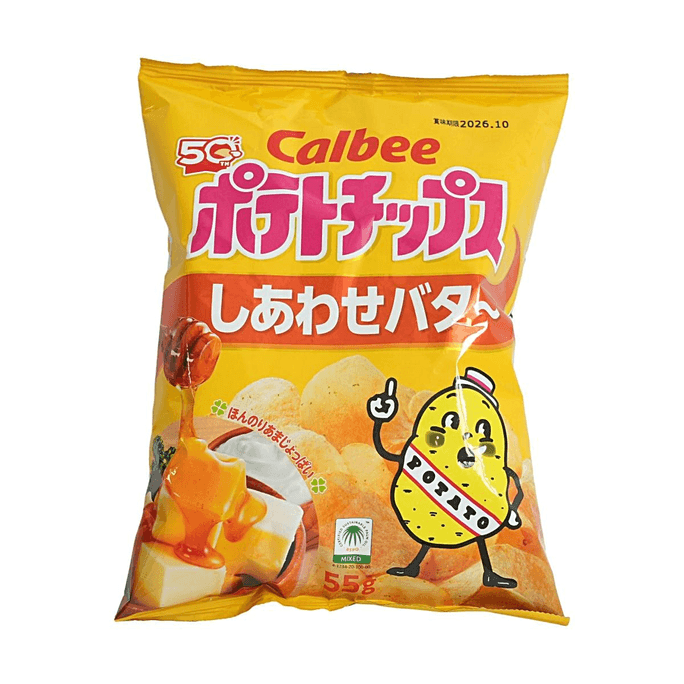 버터 감자칩 1.94oz 바삭하고 짭짤한 클래식 스낵
