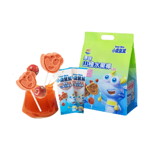 小鹿蓝蓝 量贩装山楂水果棒棒糖葫芦零食 315g