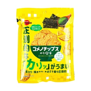 Komeno Chips, Norishio -Seaweed Salt Flavor, 1.58oz