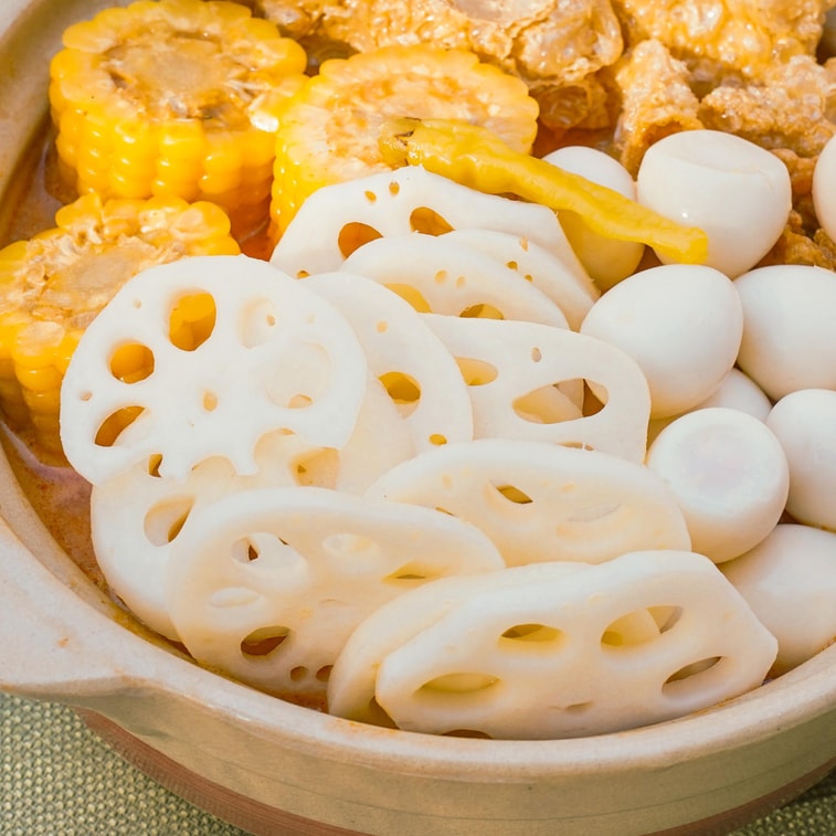 Sliced Lotus Root in Water, Malatang Side Dishes,11.64oz 3