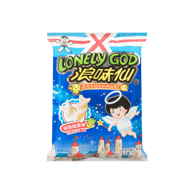 Langweixian, Vegetable Flavor Potato Twists, 2.47 oz 13