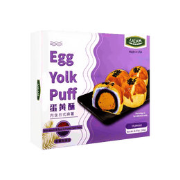 义珍 紫薯玫瑰蛋黄酥 内含日式糯唧唧麻薯 8.47oz