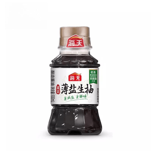 海天 薄盐生抽凉拌家用酿造酱油调味品小瓶装100g*1瓶
