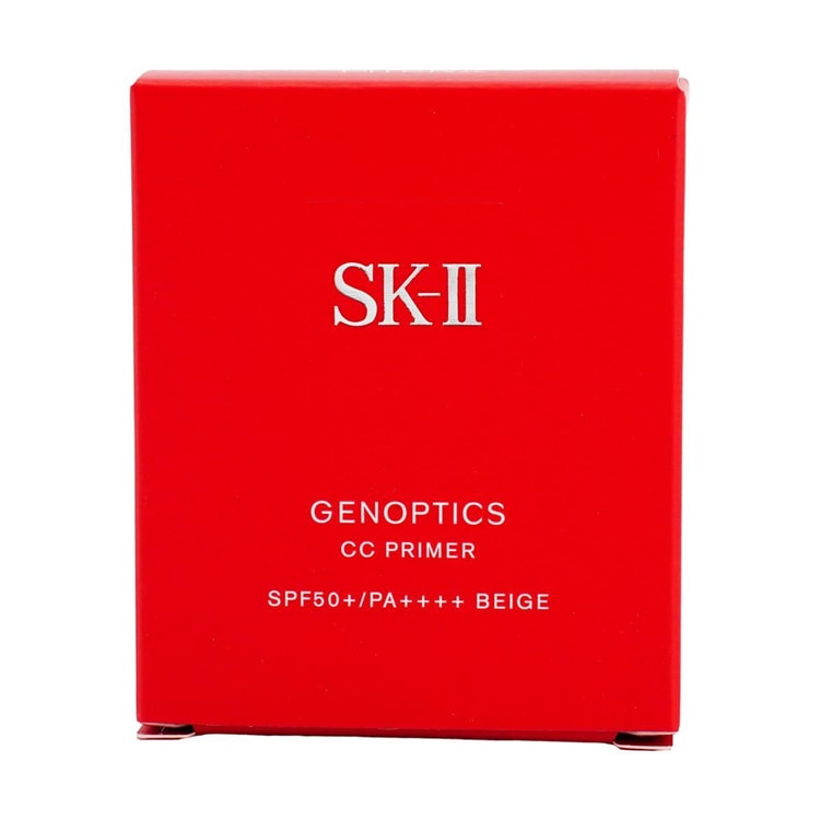 SK-II SK2 Genoptics CC Primer, SPF50+ / PA++++, Beige,1.06 oz