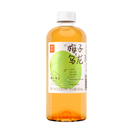 Plum Oolong Tea, Fruit Tea with Real Fruit Juice, 16.5 fl oz