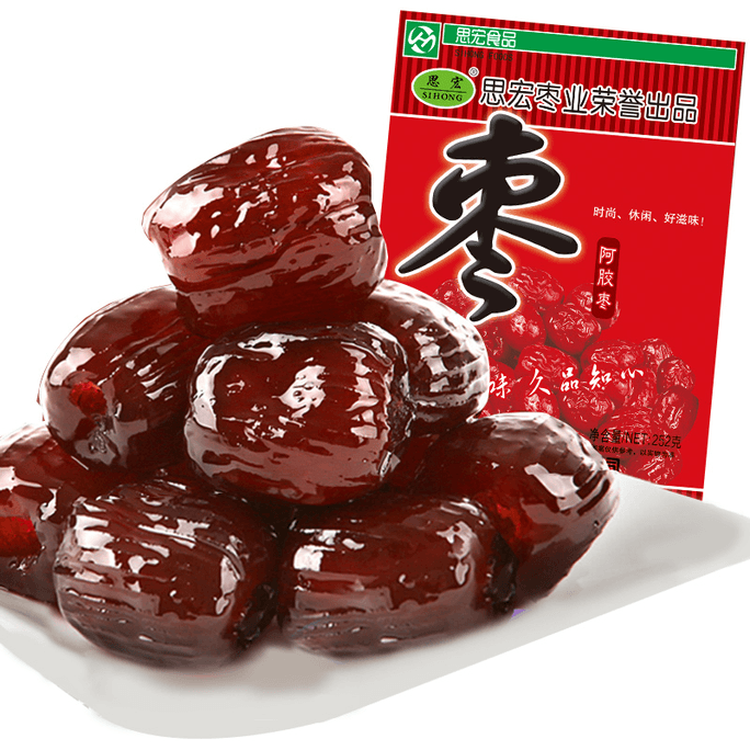 Sihong Ass Hide Glue Seedless Golden Jujubes 252g * 1 Bagged