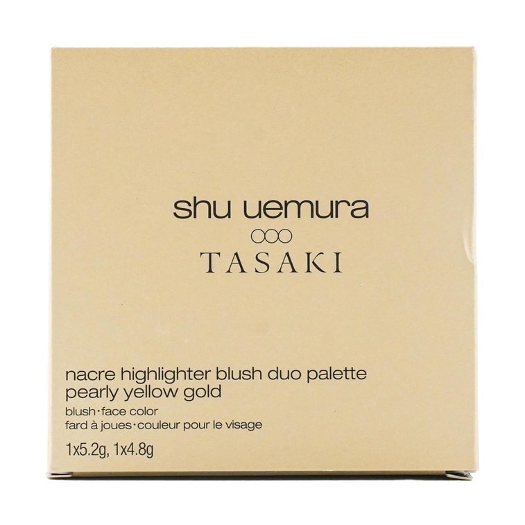 Nacre Highlighter Blush Duo Palette #Pearl Gold, 【2024 Limited Edition TASAKI Luxury Collaboration】 9