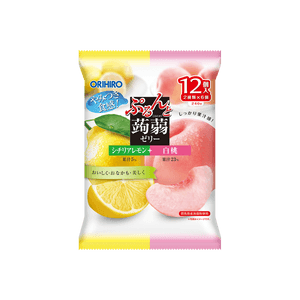 Jelly Lemon Peach Flavor  20g*12pcs