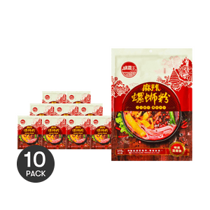 【超值裝】螺霸王 螺螄粉 麻辣味 315g*10袋