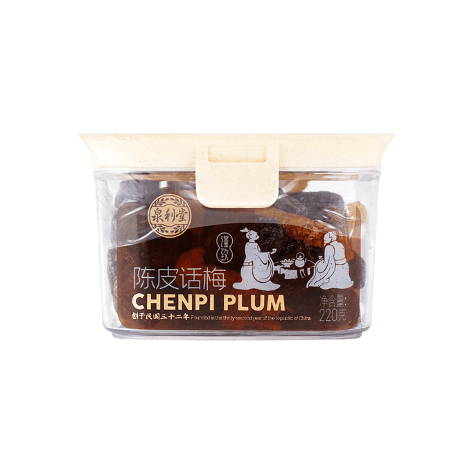 Pruneau confit à la pelure de mandarine séchée
