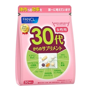 Supplement for Women  30 Years Old 30 Bags