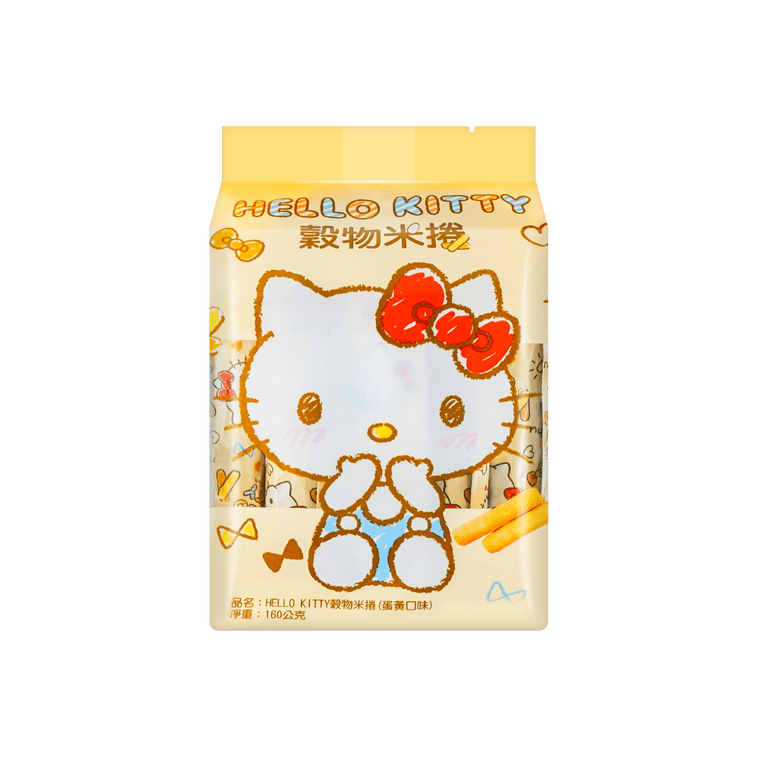 Hello Kitty Grains Rice Roll 160g,Packaging May Vary【Anime Finds】 3