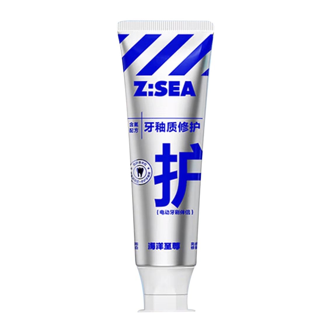 【中国直邮】 海洋至尊 牙釉质修护牙膏 100g 亮齿牙釉质修护牙膏抗敏感含氟防龋去口臭去黄美白