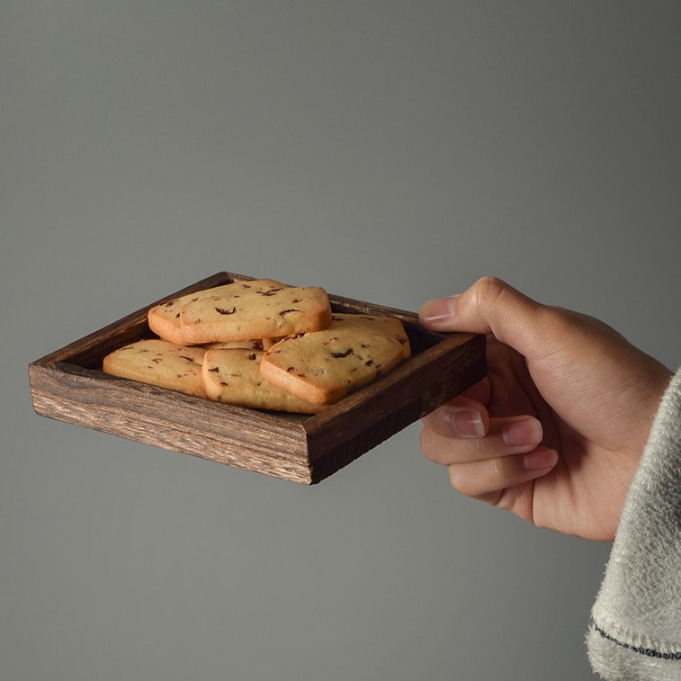 Paulownia Tea Tray Set【hand-made Japanese style】 4