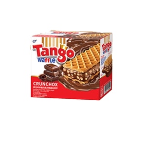 Crunchy Chocolate-Filled Hazelnut Wafers, Imported from , Meal Replacement Snack, Chocolate Flavor, 160g (20 pieces per box)