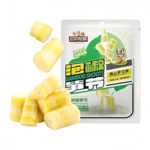  Bamboo Shoot Segments Pickled Chili Flavor Snack 120g*1 Bag