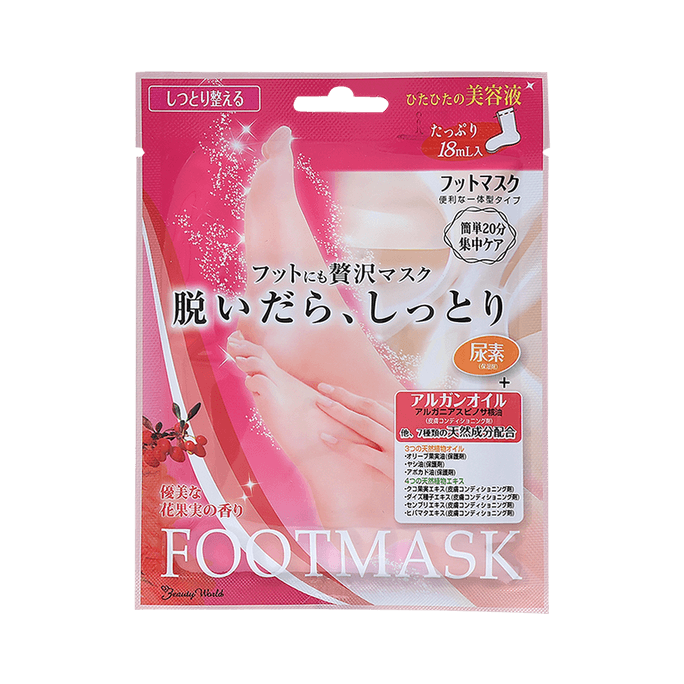 LUCKY TRENDY Be Creation Foot Mask 1 pair