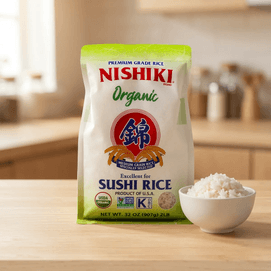 Organic Premium Sushi Rice - Medium Grain Rice ,32 oz