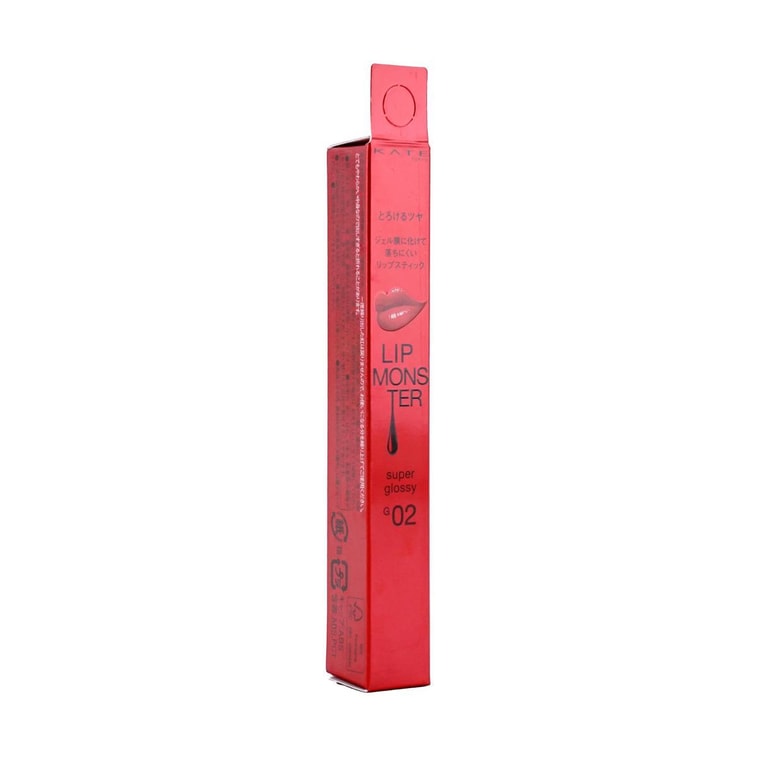 日本KATE 怪兽唇膏口红 持久亮泽显色 长效保湿 1.6g #G02 清透珊瑚粉调 5