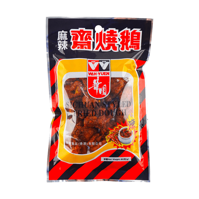 【獨創系列 港式點心】香港華園 辣齋燒鵝 素燒鵝麵筋豆製品 80g