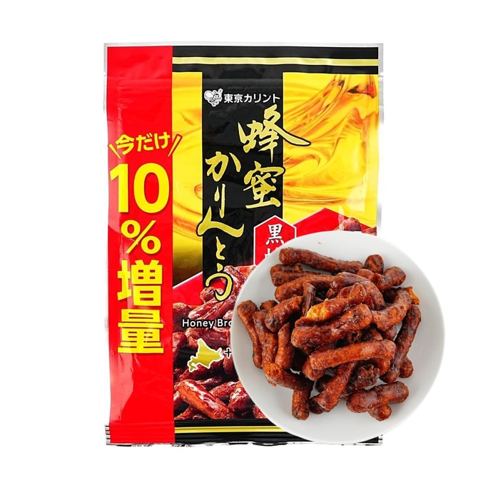 日本TOKYO KARINTO 蜂蜜红糖油条米果 江米条 99g