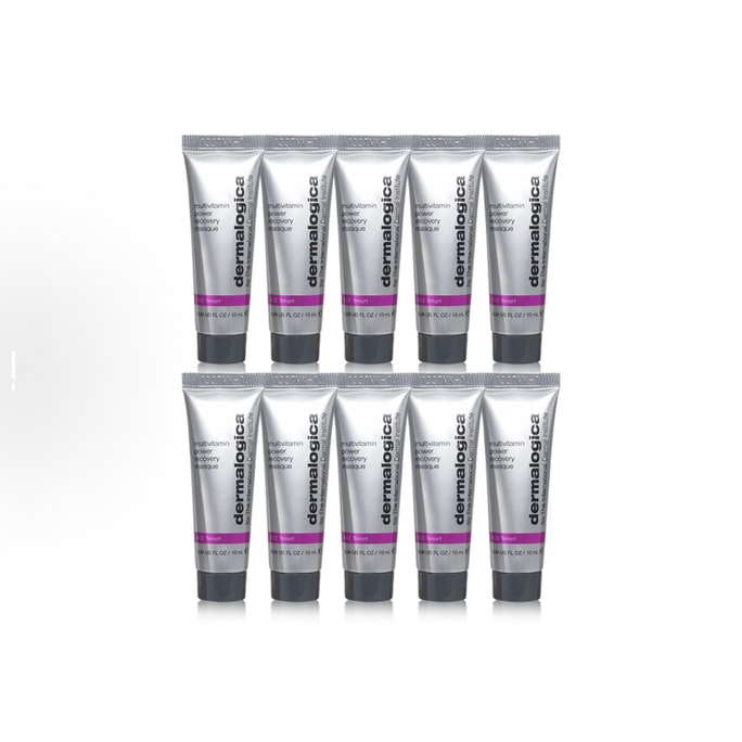 Multivitamin Power Recovery Mask (10ml×10) - Brightening & Revitalizing Treatment 100g