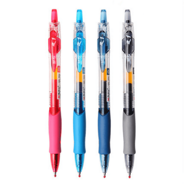 12Pcs Blue Ink Gel Pens 0.38mm Fine Point Roller Ball Ballpoint Pens Light  Blue