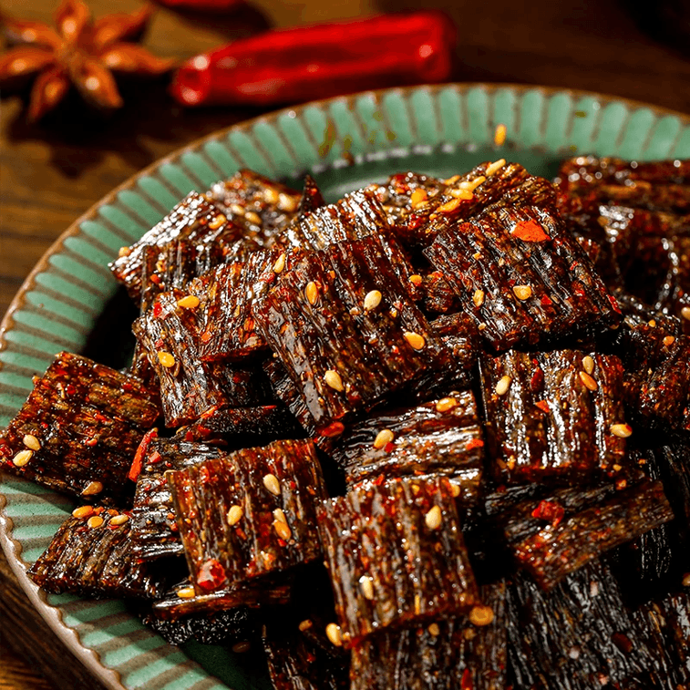 【中国直邮】 双娇 臭干子蒜香味28g*20包/盒 儿时怀旧零食湖南特产休闲小吃 3