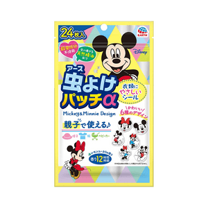 Earth insect repellent patchα Mickey & Minnie 24 pieces