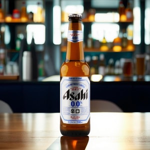 Super Dry 0.0% Beer Drink, 11.15 fl oz *6【6 Pack】