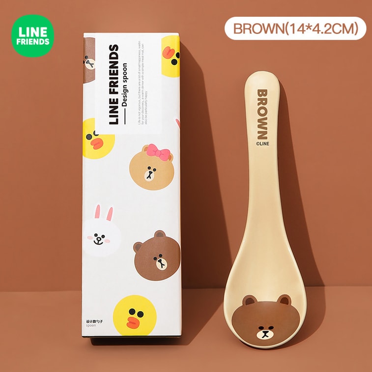 Creative personality cute ceramic spoon household spoon soup and rice spoon SALLY models 4